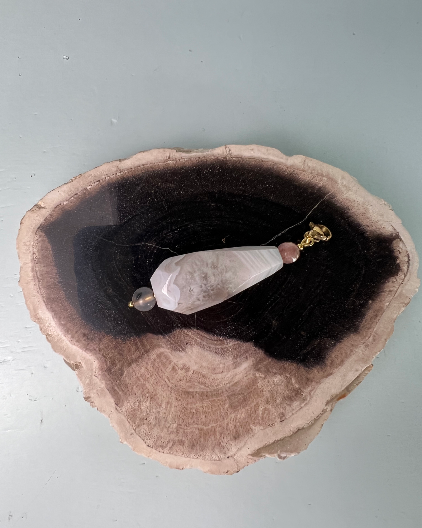 Himalaya Dream * PENDANT and charm designed by Loulàlà Atelier handmade and personal pendant organic gemstone crafted