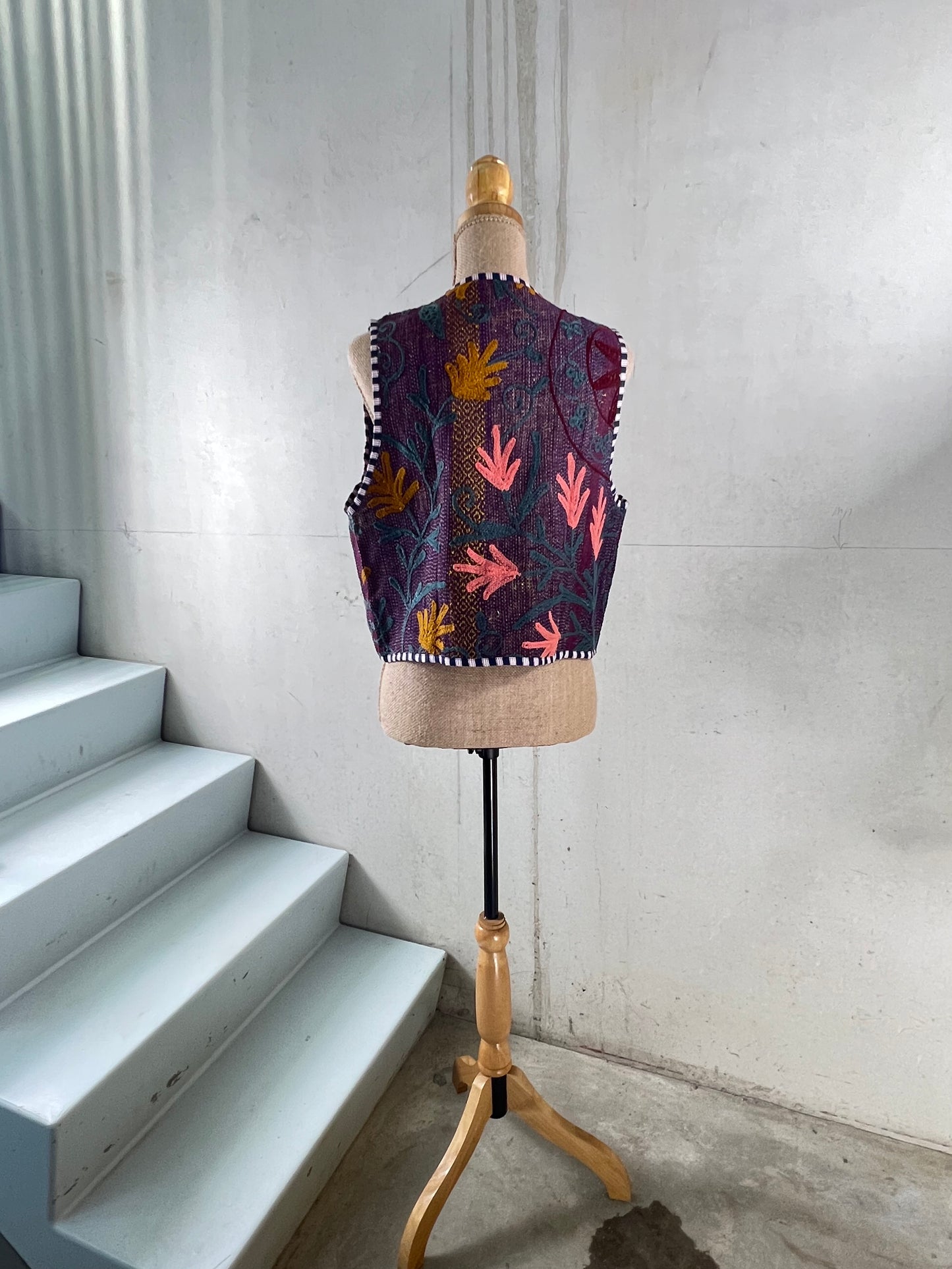 VEST * GRO KANTHA SUZANI VEST MILA * Sissel Edelbo x Loulàlà Atelier
