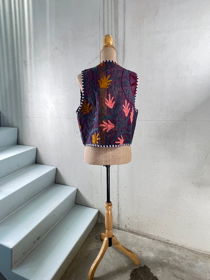 VEST * GRO KANTHA SUZANI VEST MILA * Sissel Edelbo x Loulàlà Atelier