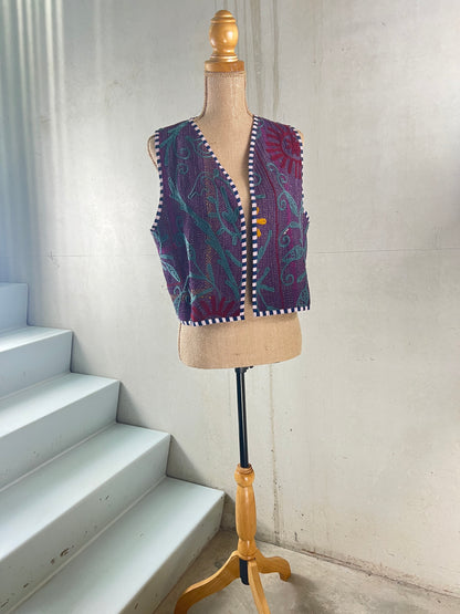VEST * GRO KANTHA SUZANI VEST MILA * Sissel Edelbo x Loulàlà Atelier