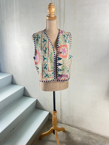 VEST * GRO KANTHA SUZANI VEST LOU * Sissel Edelbo x Loulàlà Atelier