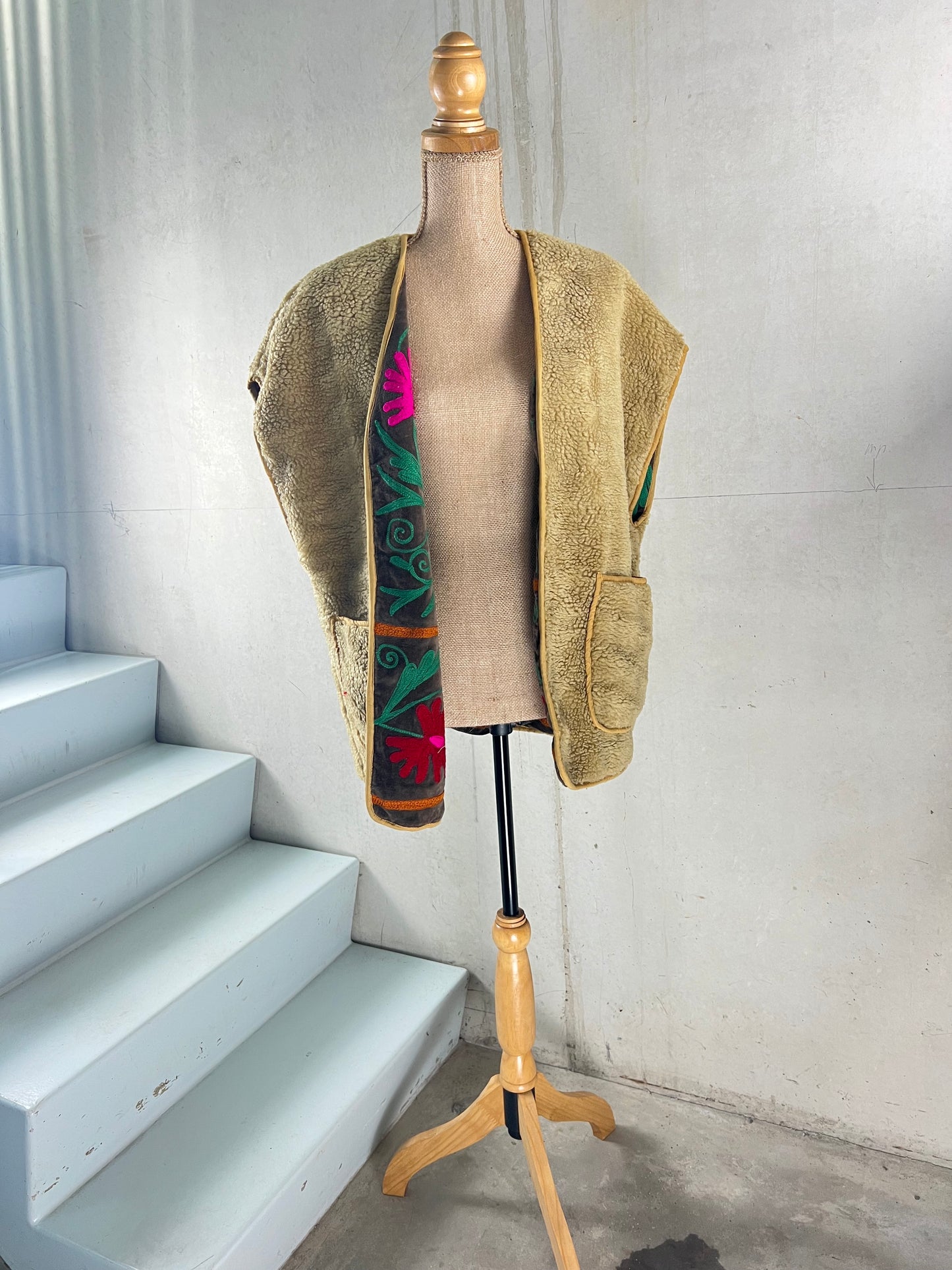 VEST * PRESTON VELVET SUZANI VEST REVERSIBLE * Sissel Edelbo x Loulàlà Atelier