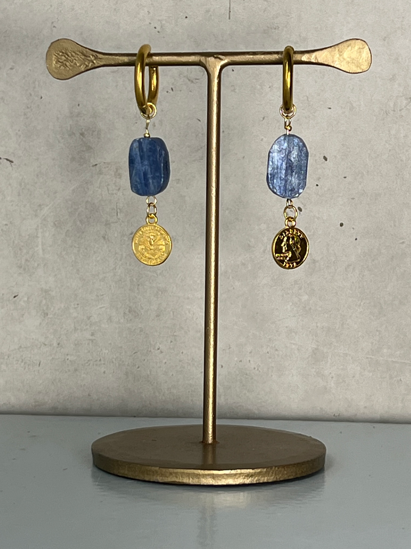 Blue Gipsy * gold-toned