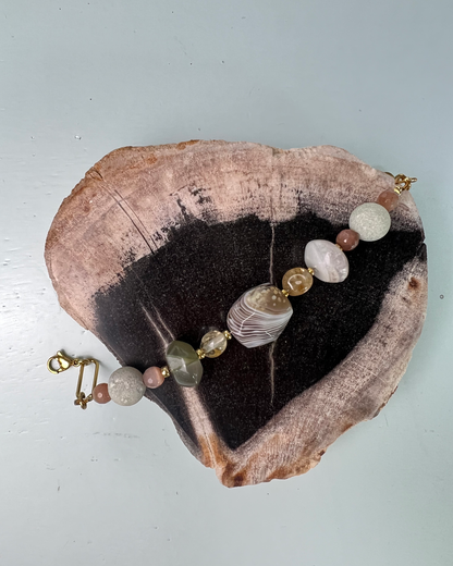 Himalaya Dream Necklace * gold toned handcrafted by Loulala Atelier