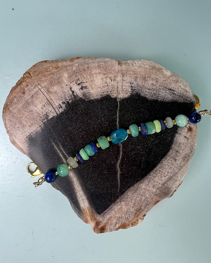 Brazilian Headquarters Necklace * gold toned