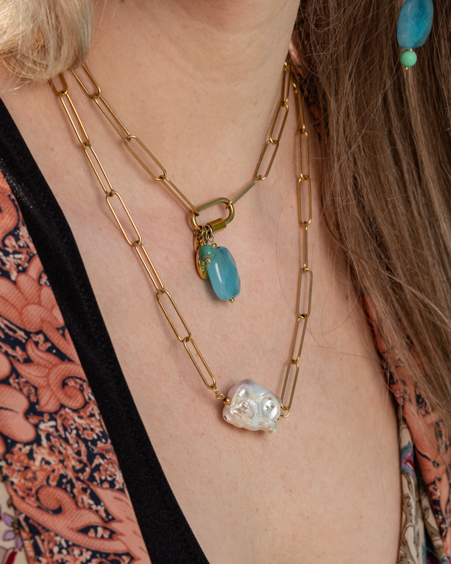Vienna Heritage Necklace * gold toned