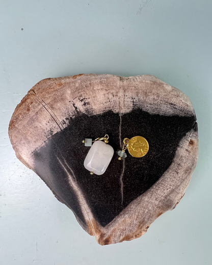 drive me crazy * PENDANT and charm designed by Loulàlà Atelier handmade and personal pendant organic gemstone crafted 