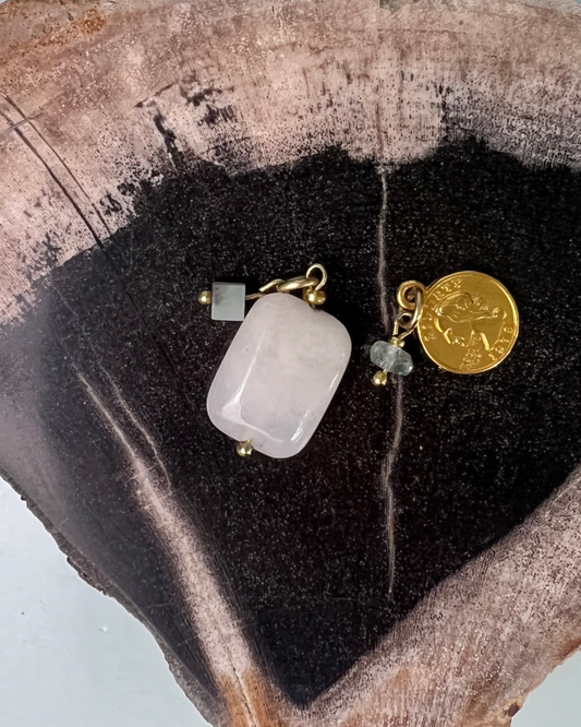 drive me crazy * PENDANT and charm designed by Loulàlà Atelier handmade and personal pendant organic gemstone crafted 