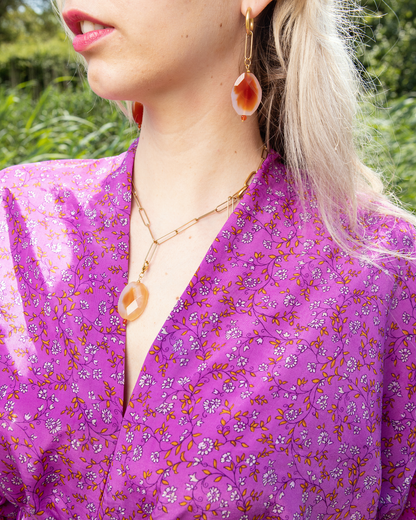 crush on asia * PENDANT and charm designed by Loulàlà Atelier handmade and personal pendant organic gemstone crafted