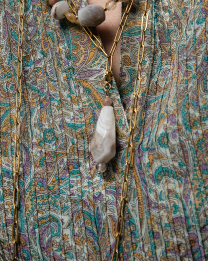 Himalaya Dream * PENDANT and charm designed by Loulàlà Atelier handmade and personal pendant organic gemstone crafted 