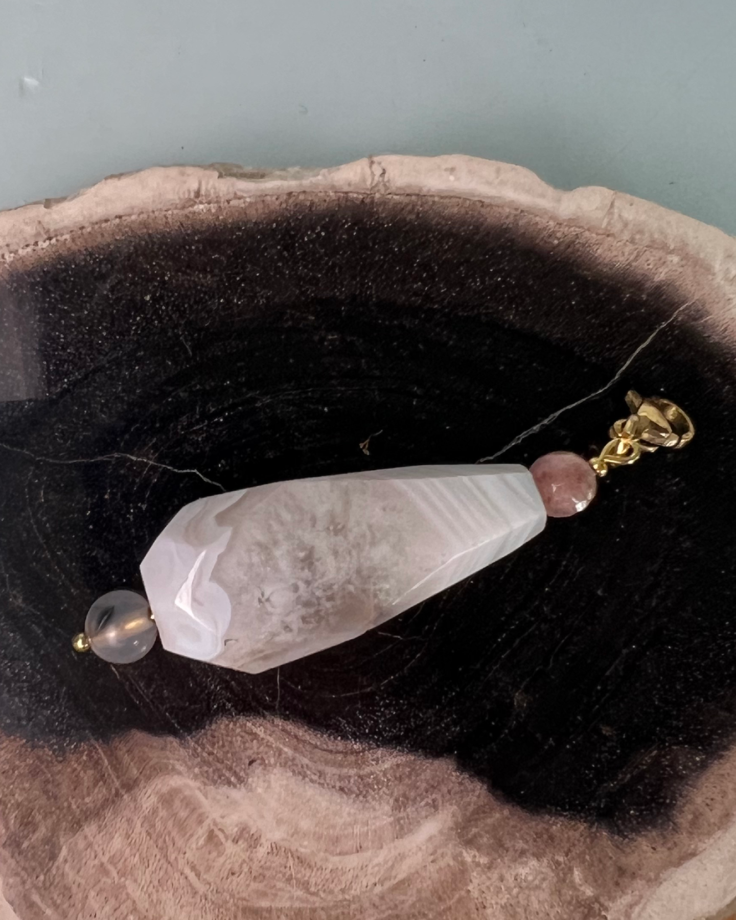 Himalaya Dream * PENDANT and charm designed by Loulàlà Atelier handmade and personal pendant organic gemstone crafted 