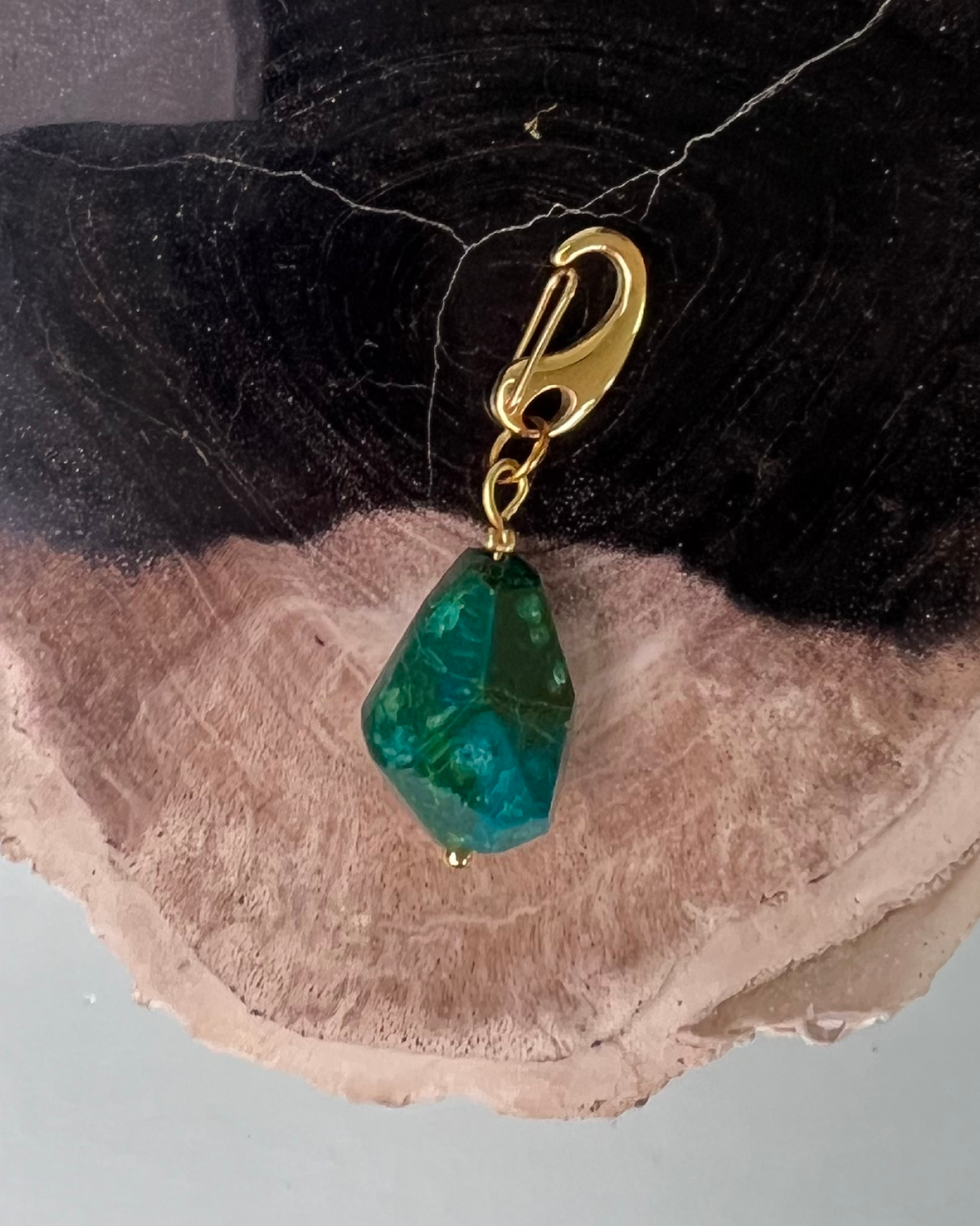 Brazilian headquarters * PENDANT and charm designed by Loulàlà Atelier handmade and personal pendant organic gemstone crafted 