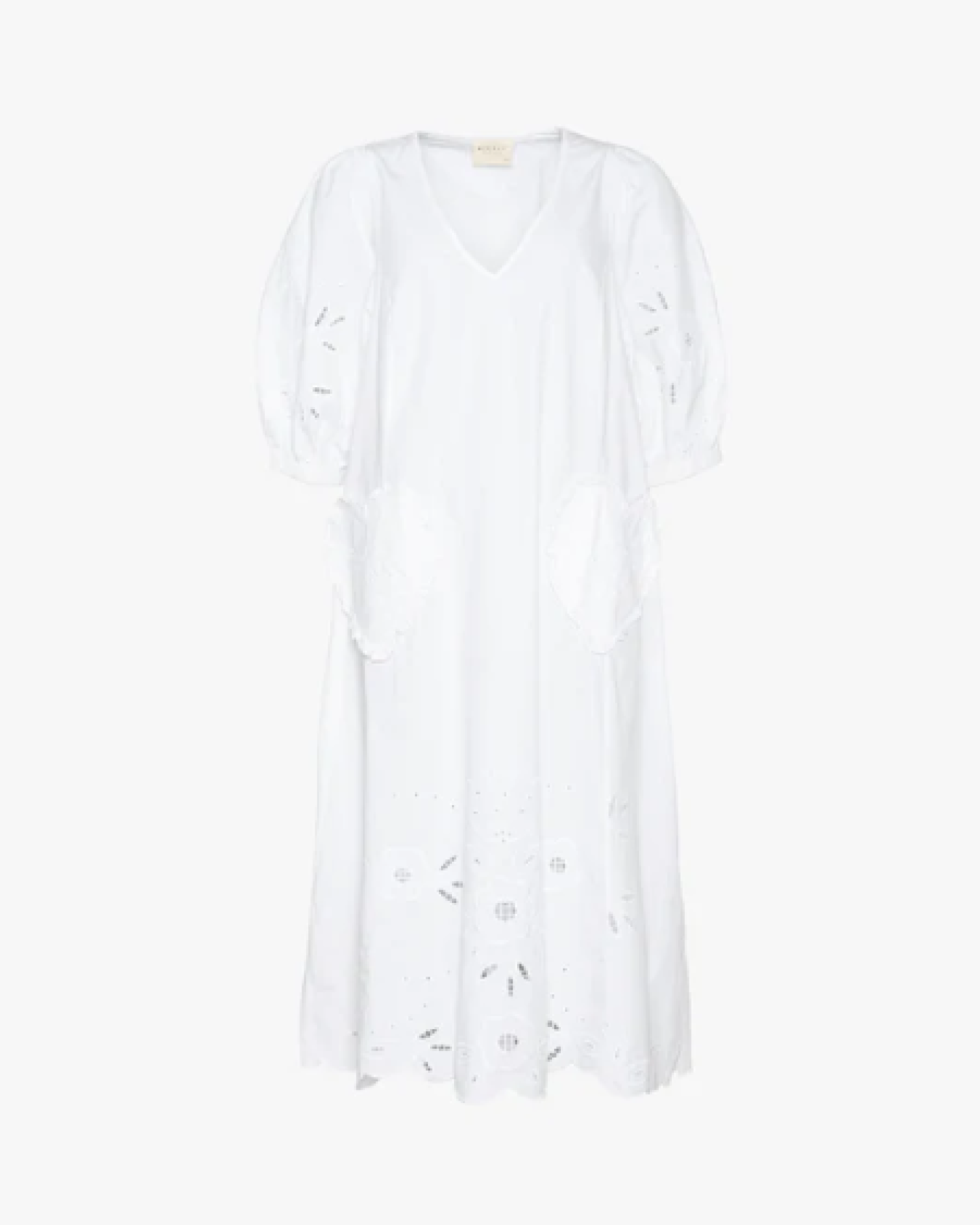 JEANNE ORGANIC COTTON DRESS  _ ECRU _ Loulala Atelier _ Sissel Edelbo