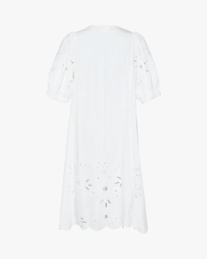 JEANNE ORGANIC COTTON DRESS  _ ECRU _ Loulala Atelier _ Sissel Edelbo