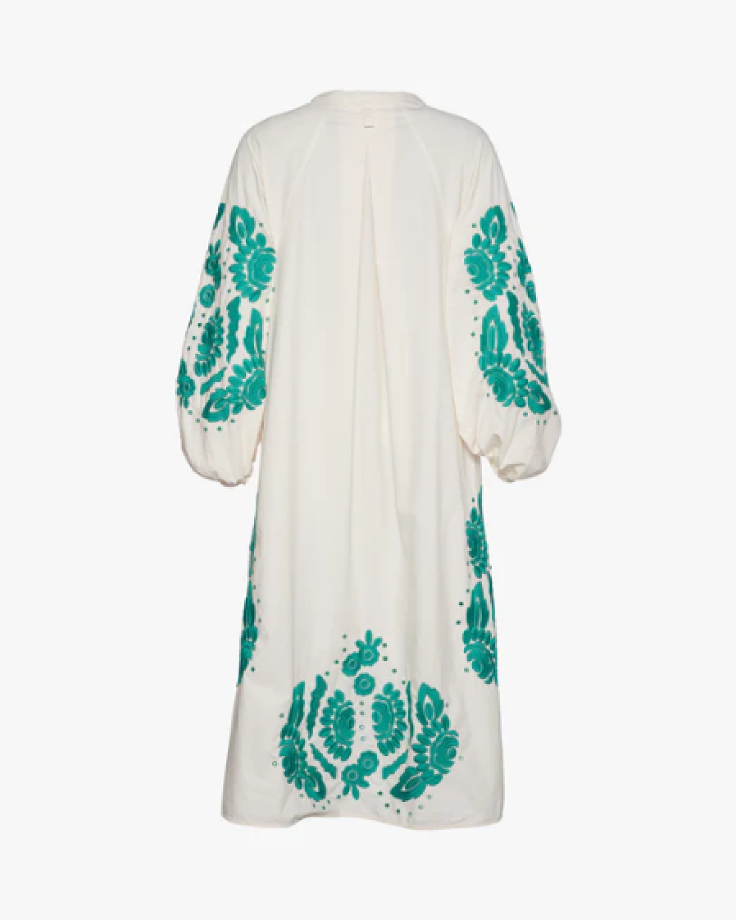 RIKKE ORGANIC COTTON SHIRT DRESS _ OFF WHITE _ Loulala Atelier _ Sissel Edelbo