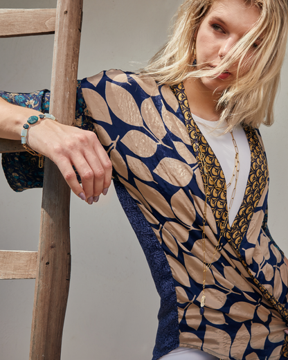 KIMONO * Lotus Short Mix Kimono * Sissel Edelbo x Loulàlà Atelier