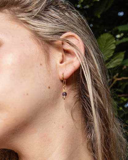 Downtown Manhattan Earrings * gold-toned handcrafted unique pieces earrings by Loulala Atelier