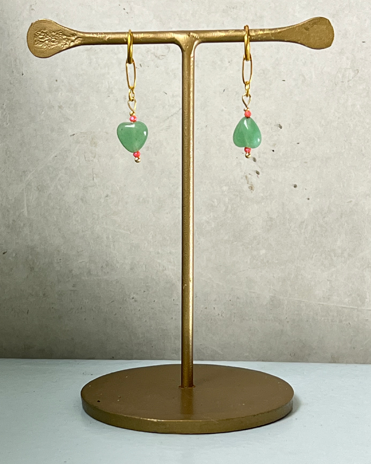 Downtown Manhattan Earrings * gold-toned handcrafted unique pieces earrings by Loulala Atelier