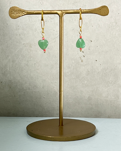Downtown Manhattan Earrings * gold-toned handcrafted unique pieces earrings by Loulala Atelier