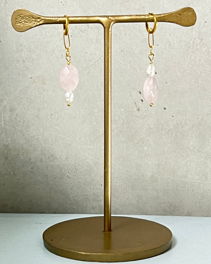 Downtown Manhattan Earrings * gold-toned handcrafted unique pieces earrings by Loulala Atelier